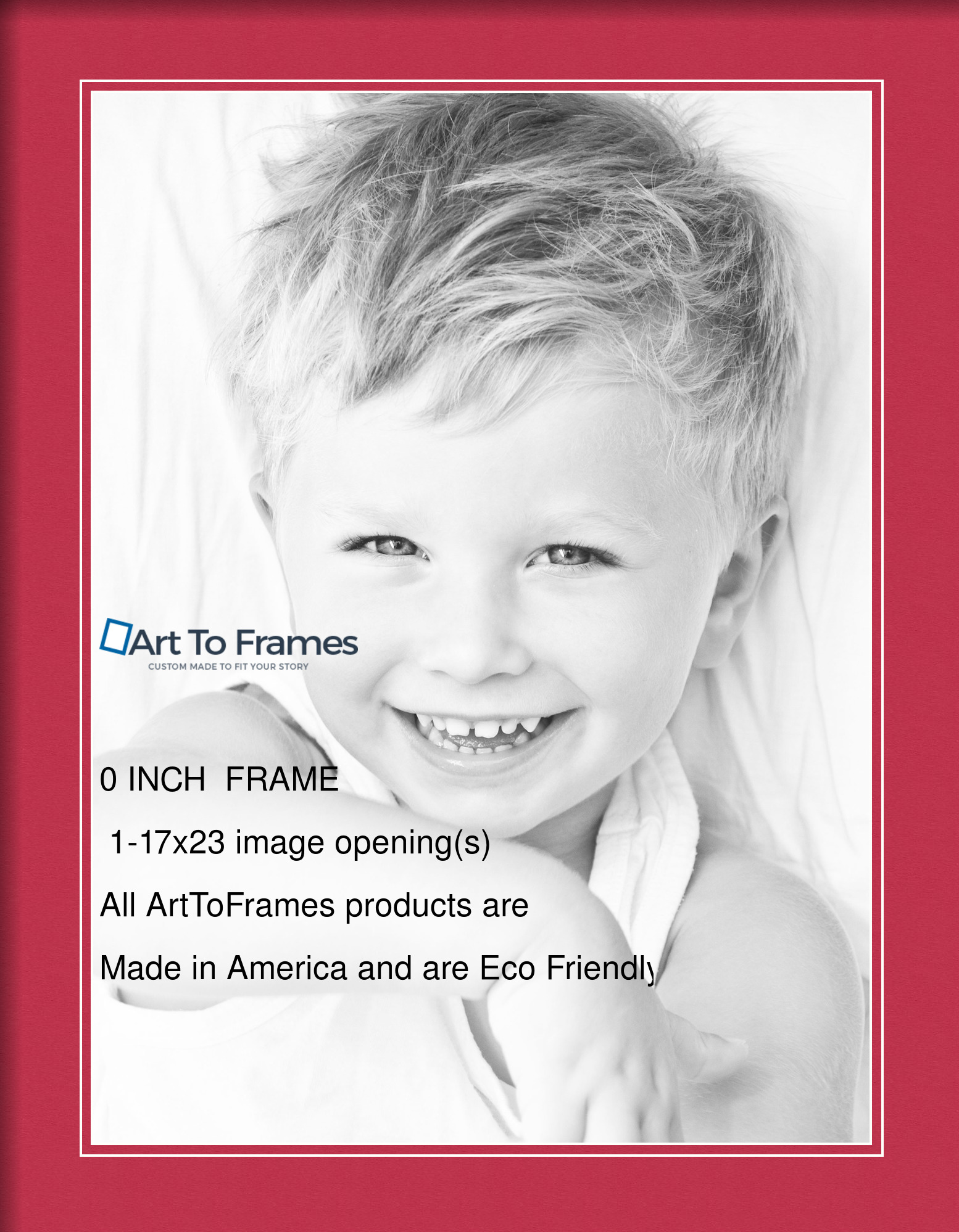 ArtToFrames Custom Red Rouge Picture Photo Frame Mat Matting Board LG - Picture 42 of 150