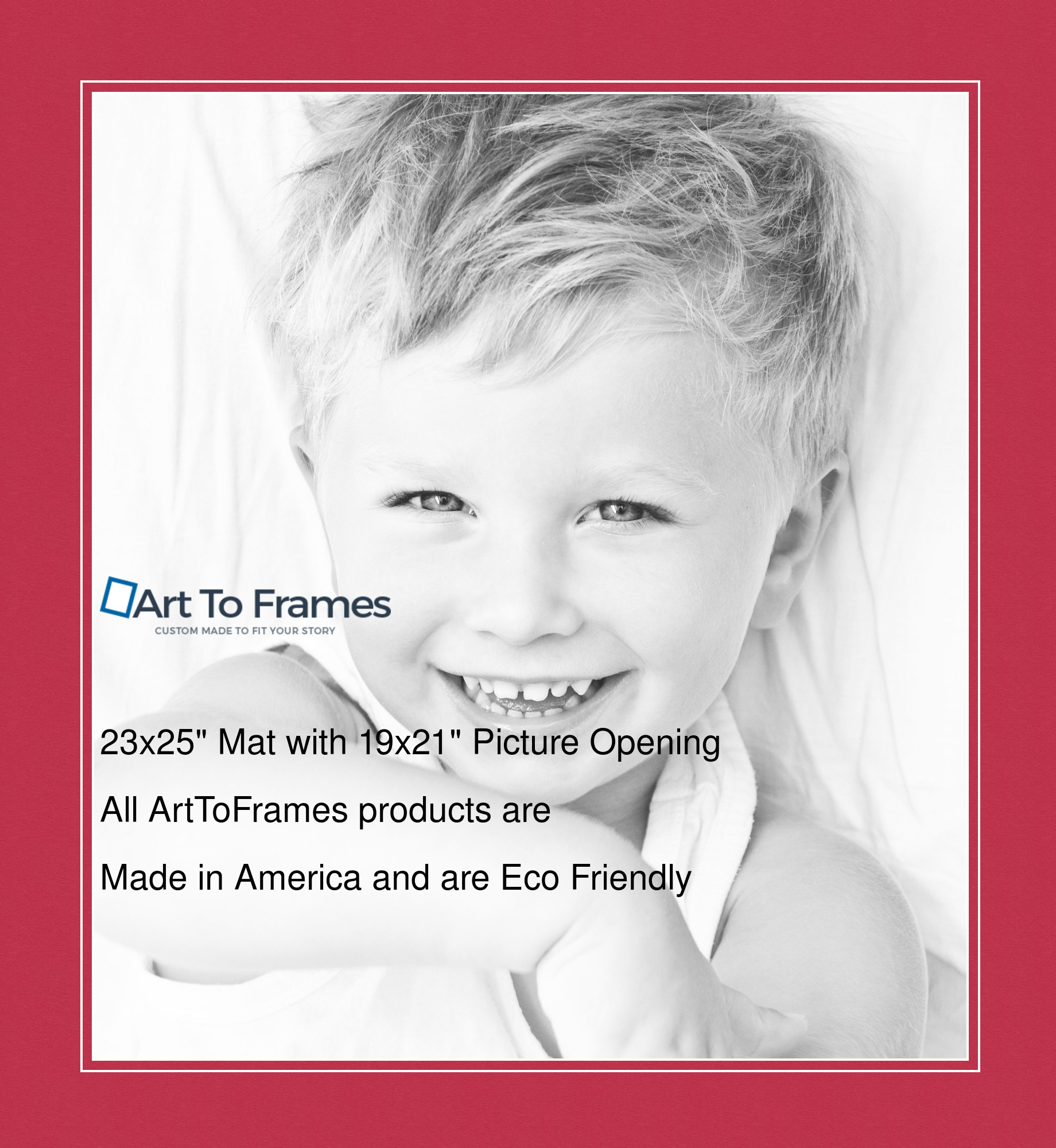 ArtToFrames Custom Red Rouge Picture Photo Frame Mat Matting Board LG - Picture 73 of 150