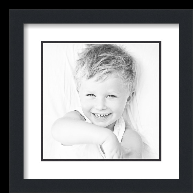 ArtToFrames matt 14x14 schwarzer Bilderrahmen mit 2" Doppelmatte, 10x10 Öffnung - Bild 442 von 497