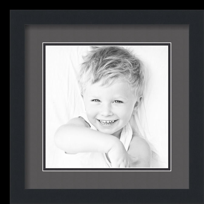 ArtToFrames matt 14x14 schwarzer Bilderrahmen mit 2" Doppelmatte, 10x10 Öffnung - Bild 18 von 497