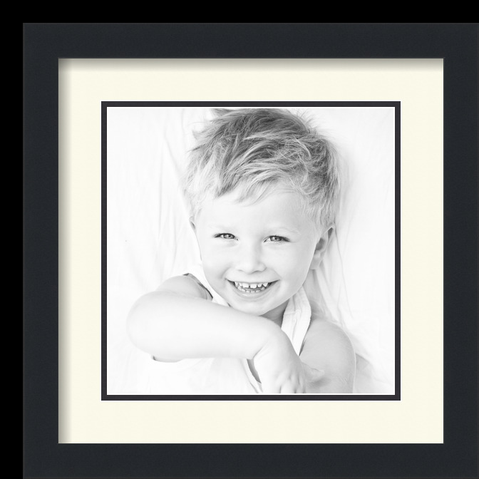 ArtToFrames matt 14x14 schwarzer Bilderrahmen mit 2" Doppelmatte, 10x10 Öffnung - Bild 426 von 497