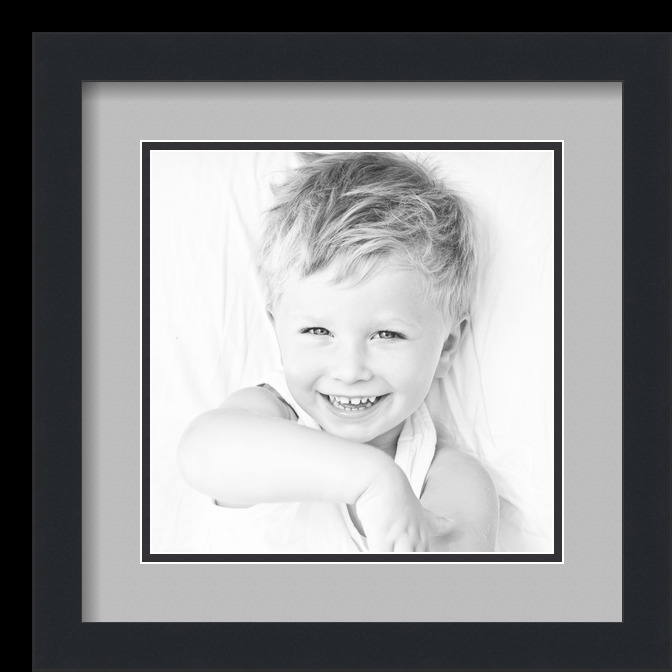 ArtToFrames matt 14x14 schwarzer Bilderrahmen mit 2" Doppelmatte, 10x10 Öffnung - Bild 218 von 497