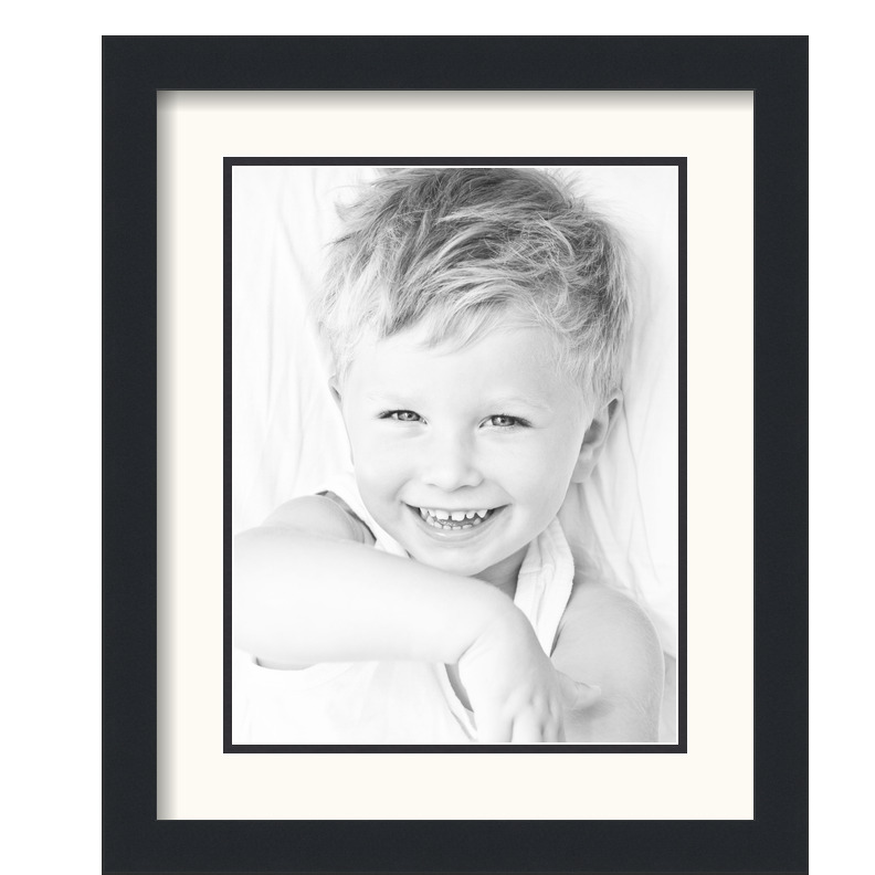 ArtToFrames Matted 14x17 Black Picture Frame with 2" Double Mat, 10x13 Opening - Picture 474 of 497
