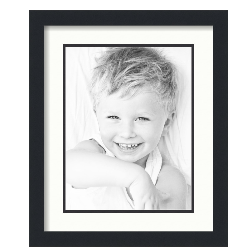 ArtToFrames Matted 14x17 Black Picture Frame with 2" Double Mat, 10x13 Opening - Picture 450 of 497