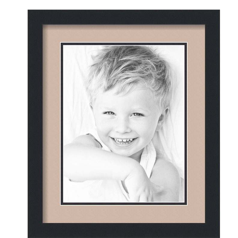 ArtToFrames Matted 14x17 Black Picture Frame with 2" Double Mat, 10x13 Opening - Picture 194 of 497