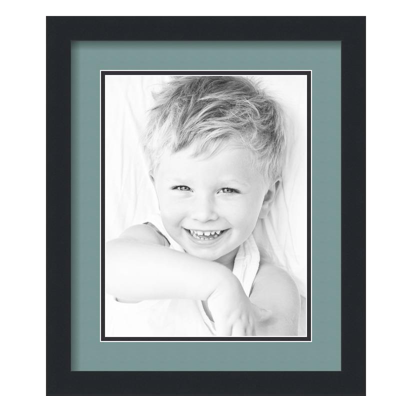 ArtToFrames Matted 14x17 Black Picture Frame with 2" Double Mat, 10x13 Opening - Picture 250 of 497