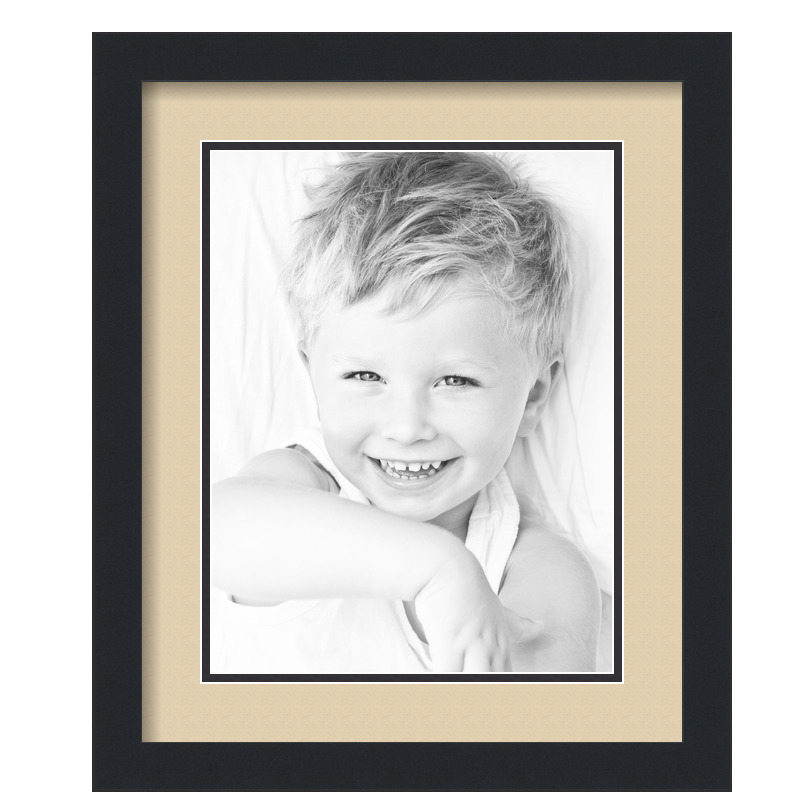 ArtToFrames Matted 14x17 Black Picture Frame with 2" Double Mat, 10x13 Opening - Picture 178 of 497