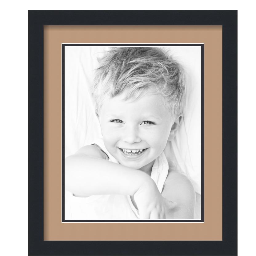 ArtToFrames Matted 15x18 Black Picture Frame with 2" Double Mat, 11x14 Opening - 第 114/497 張圖片