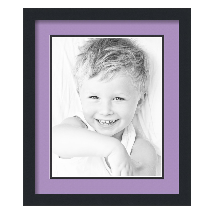 ArtToFrames Matted 15x18 Black Picture Frame with 2" Double Mat, 11x14 Opening - Picture 346 of 497