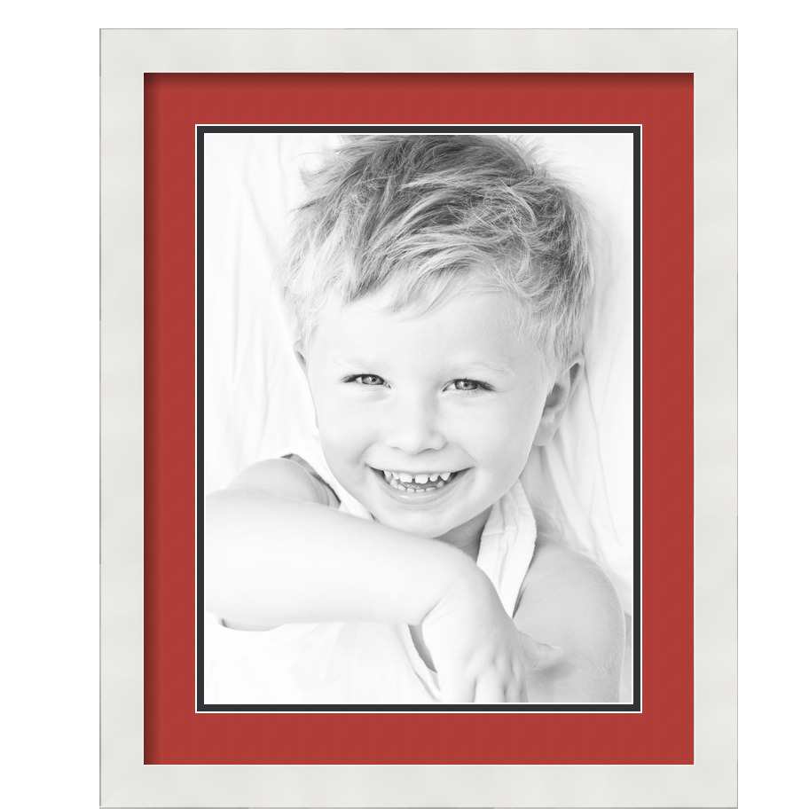 ArtToFrames Matted 16x20 White Picture Frame with 2" Double Mat, 12x16 Opening - Picture 378 of 497