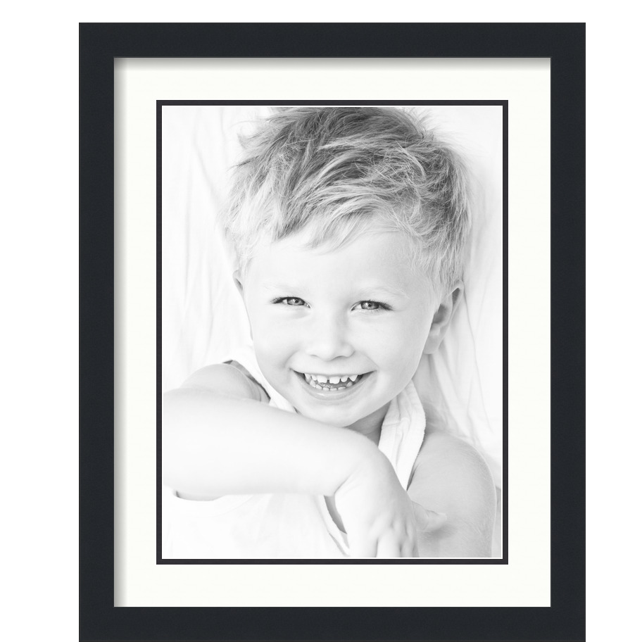 ArtToFrames Cornice portafoto nera opaca 16x20 con doppio tappetino 2", apertura 12x16 - Foto 450 di 497