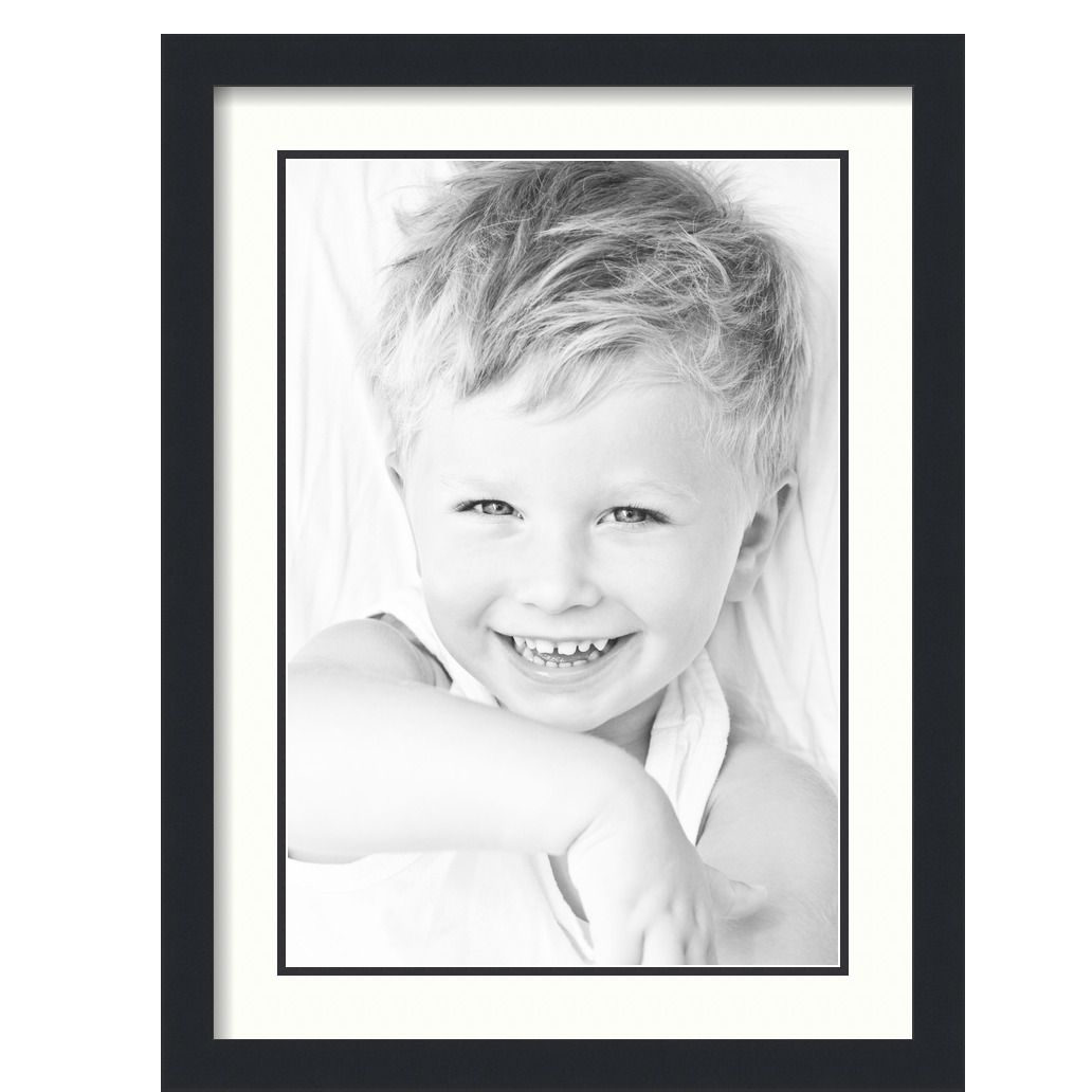 Marco de foto negro enmarañado ArtToFrames 17x23 con alfombra doble de 2", apertura de 13x19 - Imagen 466 de 497