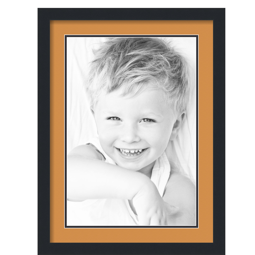 Marco de foto negro enmarañado ArtToFrames 17x23 con alfombra doble de 2", apertura de 13x19 - Imagen 314 de 497