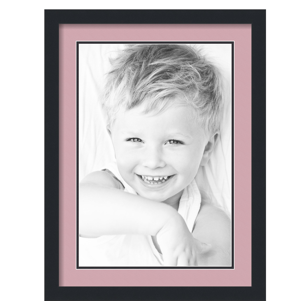 Marco de foto negro enmarañado ArtToFrames 17x23 con alfombra doble de 2", apertura de 13x19 - Imagen 354 de 497