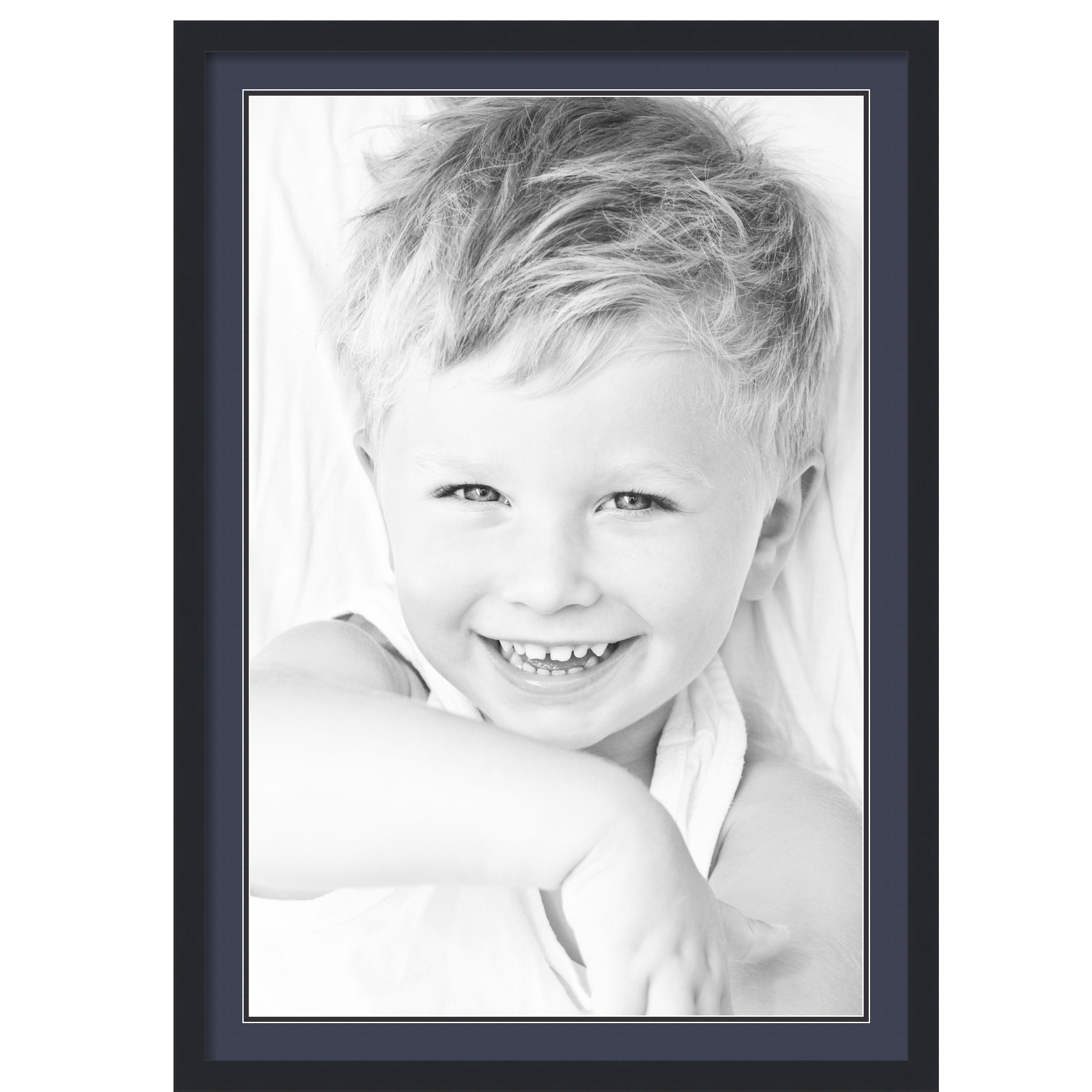 ArtToFrames Matted 28x40 Black Picture Frame with 2" Double Mat, 24x36 Opening - Picture 34 of 497