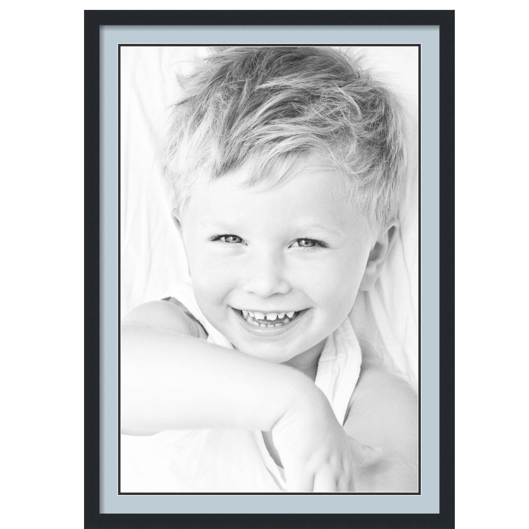 ArtToFrames Matted 28x40 Black Picture Frame with 2" Double Mat, 24x36 Opening - Picture 26 of 497
