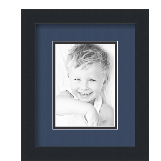ArtToFrames Matted 9x11 Black Picture Frame with 2" Double Mat, 5x7 Opening - Picture 74 of 497
