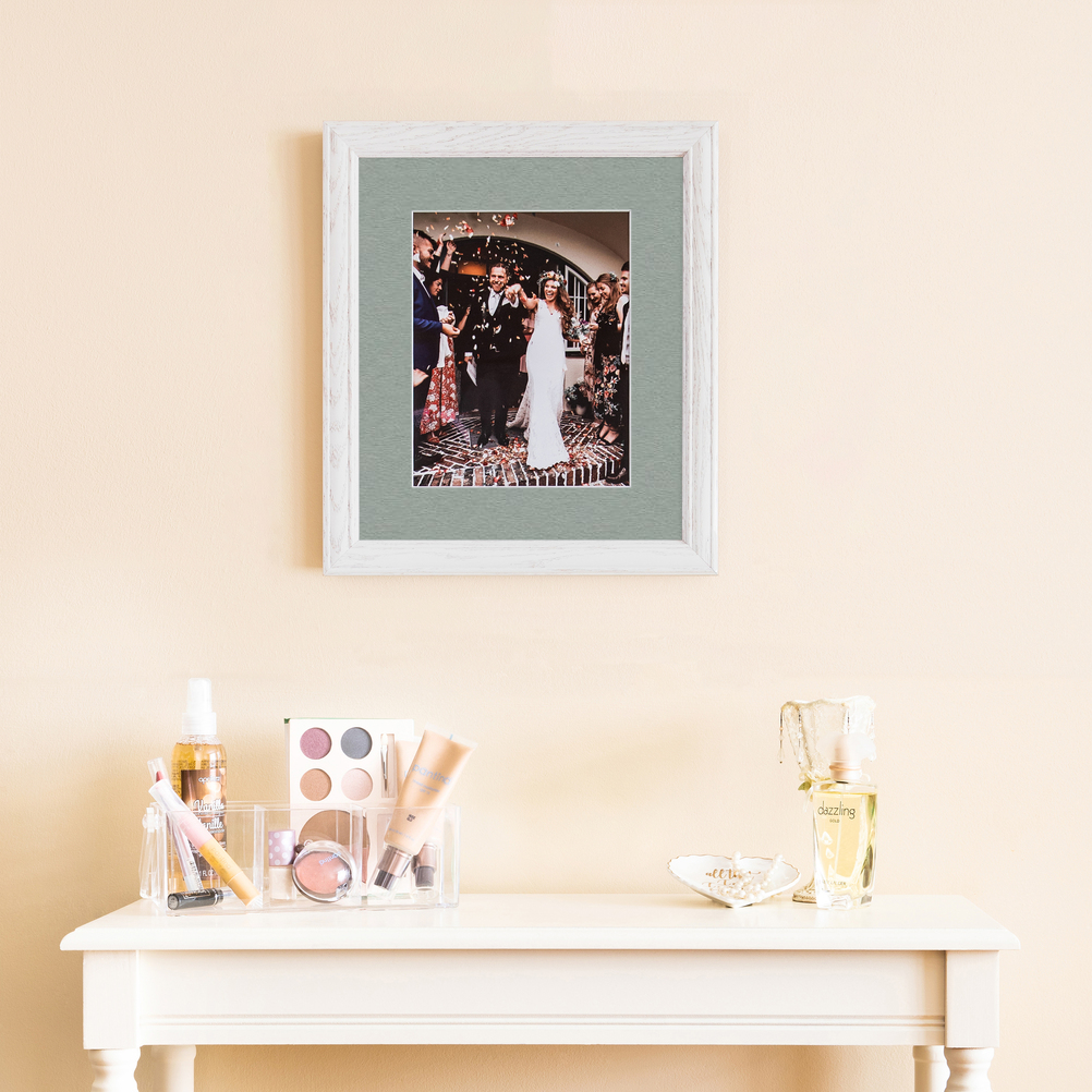 ArtToFrames Matted 16x20 White Picture Frame with 2" Mat, 12x16 Opening 4098 - Picture 387 of 489