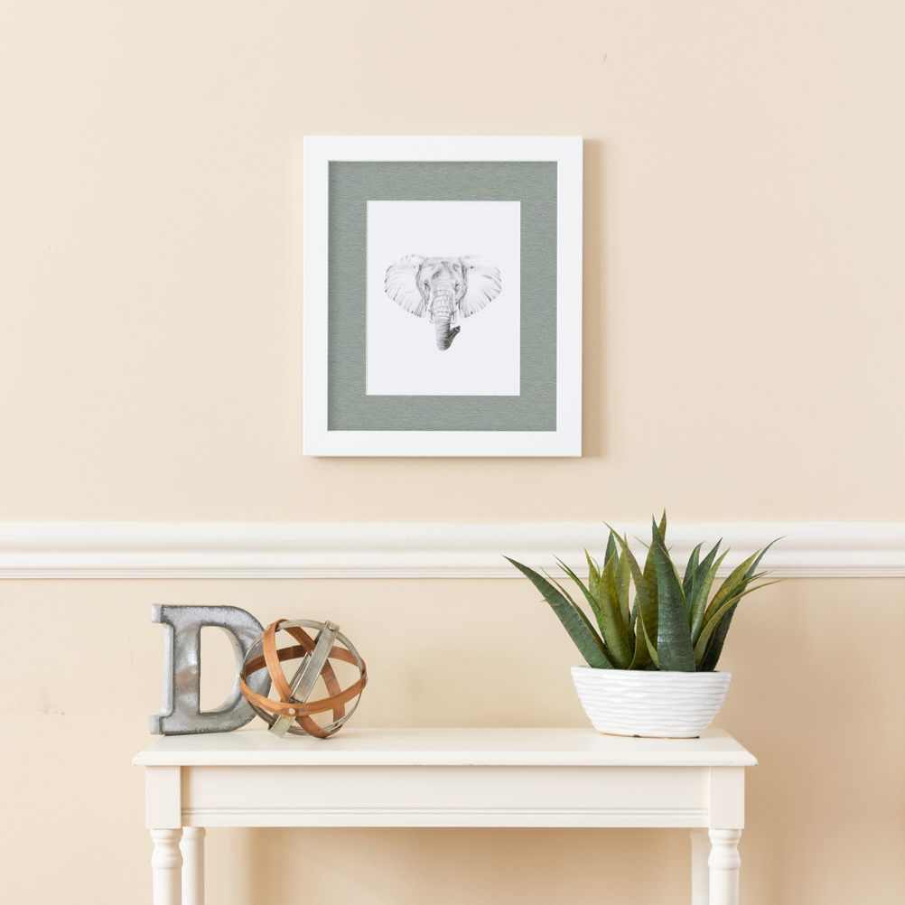 ArtToFrames Matted 15x21 White Picture Frame with 2" Mat, 11x17 Opening 3966 - Picture 387 of 489