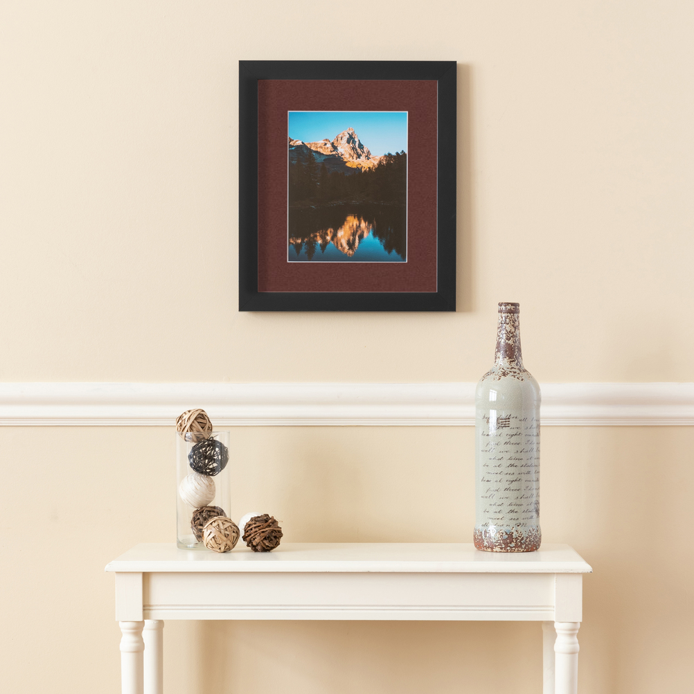 ArtToFrames matt 24x24 schwarzer Bilderrahmen mit 2" Matte, 20x20 Öffnung 3926 - Bild 347 von 489