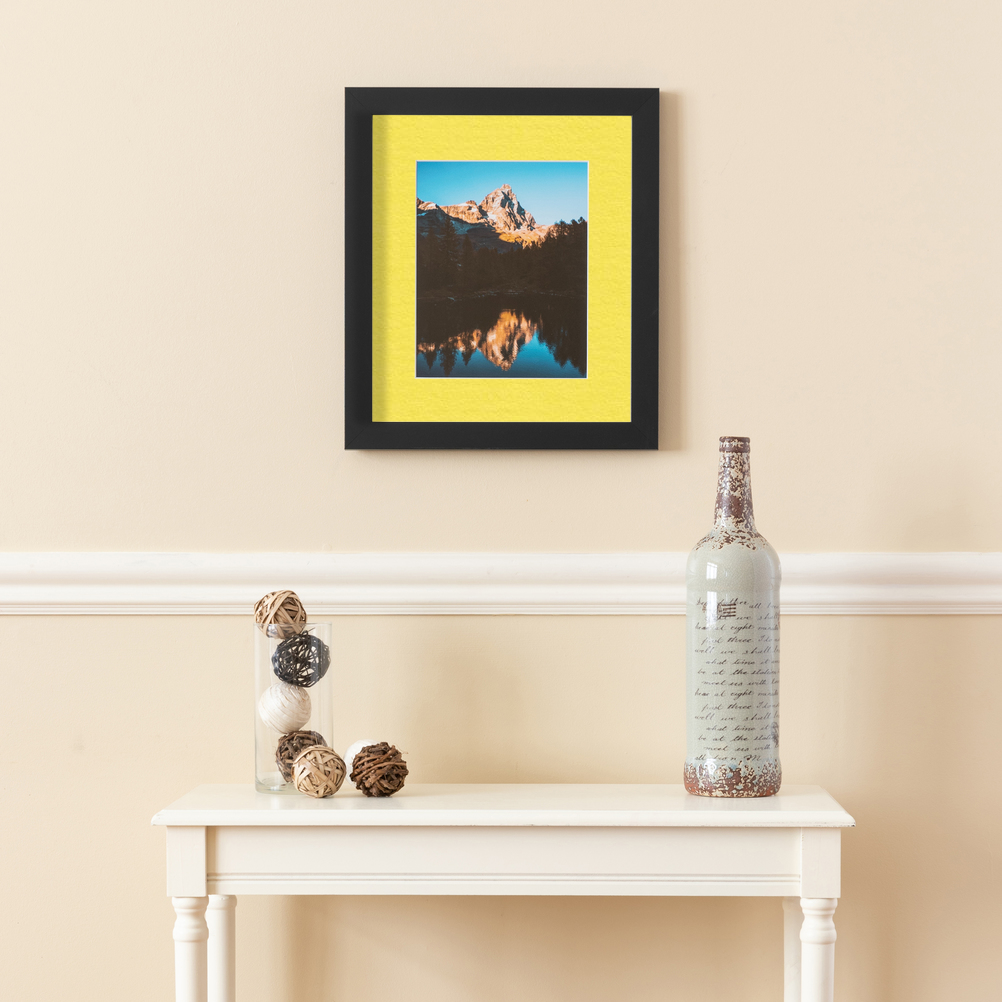 ArtToFrames Bilderrahmen matt 22x28 schwarz mit 2" Passepartout, 18x24 Öffnung 3926 - Bild 483 von 489