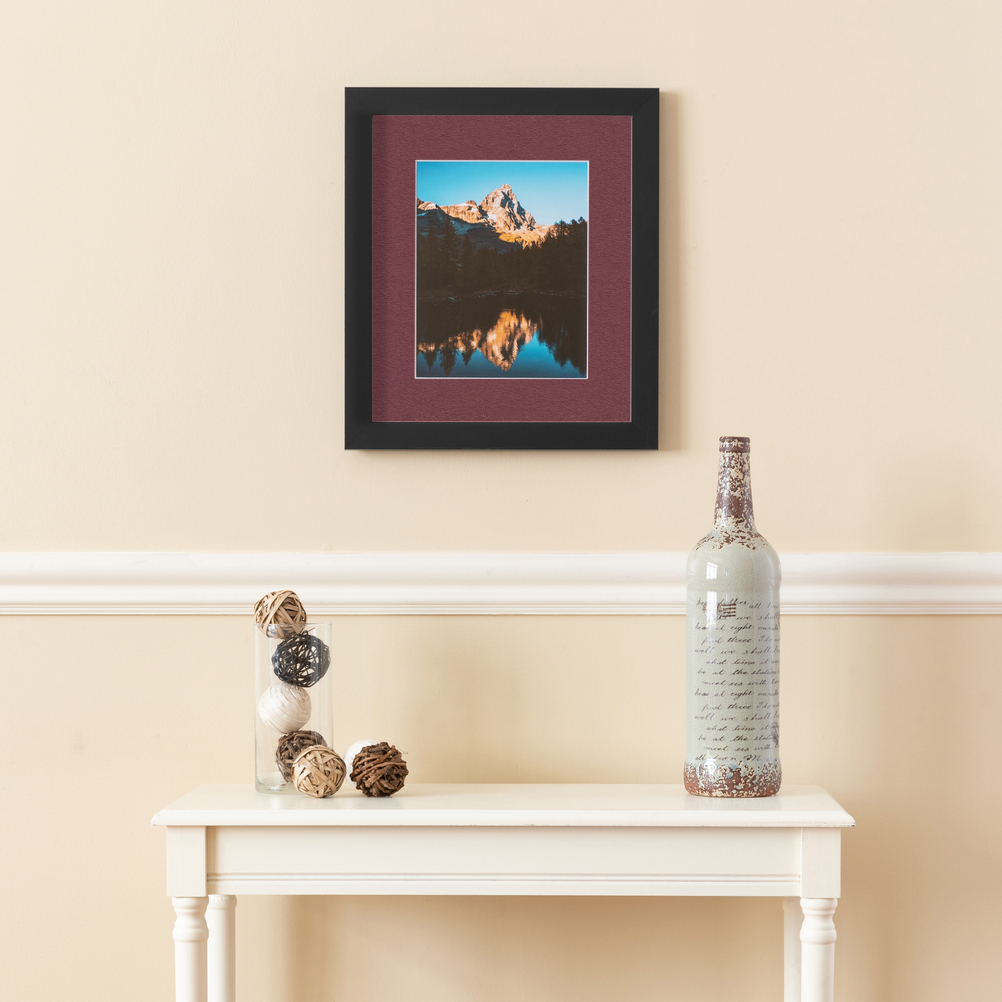 ArtToFrames matt 24x24 schwarzer Bilderrahmen mit 2" Matte, 20x20 Öffnung 3926 - Bild 339 von 489