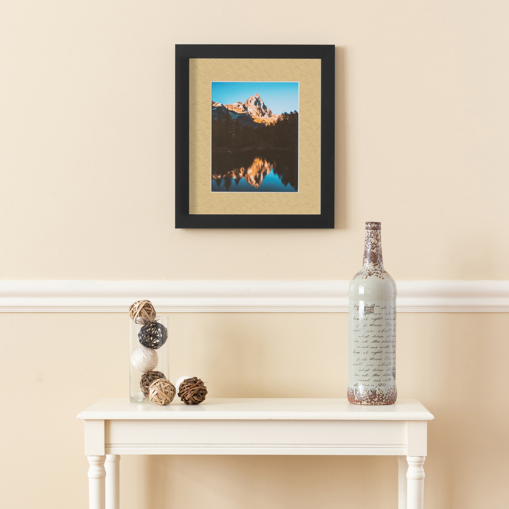 ArtToFrames Bilderrahmen matt 22x28 schwarz mit 2" Passepartout, 18x24 Öffnung 3926 - Bild 163 von 489