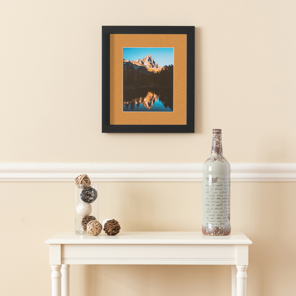 ArtToFrames Bilderrahmen matt 22x28 schwarz mit 2" Passepartout, 18x24 Öffnung 3926 - Bild 283 von 489