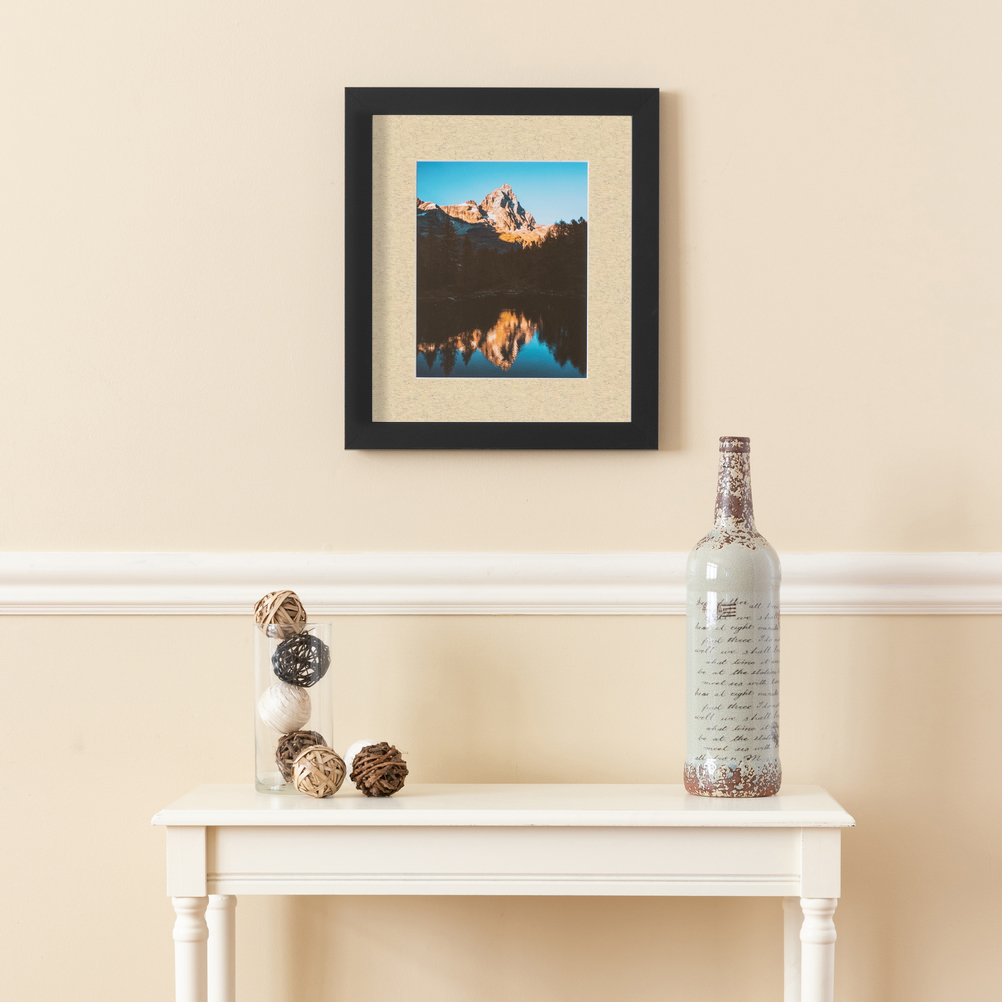 ArtToFrames Bilderrahmen matt 22x28 schwarz mit 2" Passepartout, 18x24 Öffnung 3926 - Bild 155 von 489