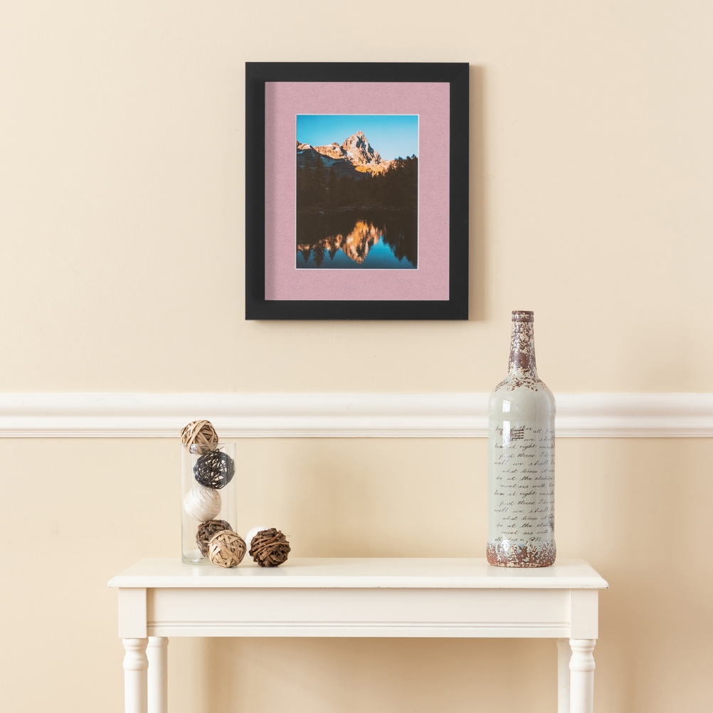 ArtToFrames Bilderrahmen matt 22x28 schwarz mit 2" Passepartout, 18x24 Öffnung 3926 - Bild 315 von 489