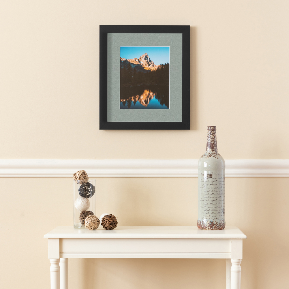 ArtToFrames Bilderrahmen matt 22x28 schwarz mit 2" Passepartout, 18x24 Öffnung 3926 - Bild 387 von 489