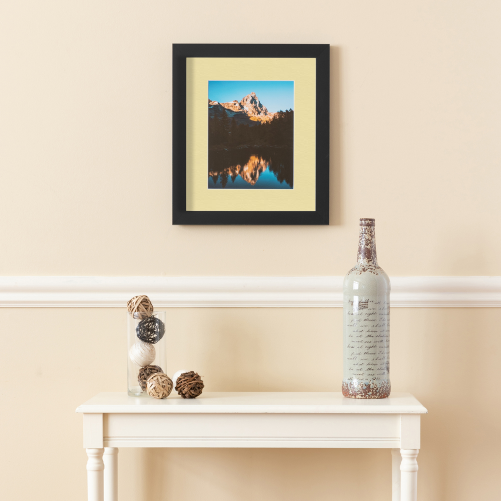 ArtToFrames Bilderrahmen matt 22x28 schwarz mit 2" Passepartout, 18x24 Öffnung 3926 - Bild 259 von 489