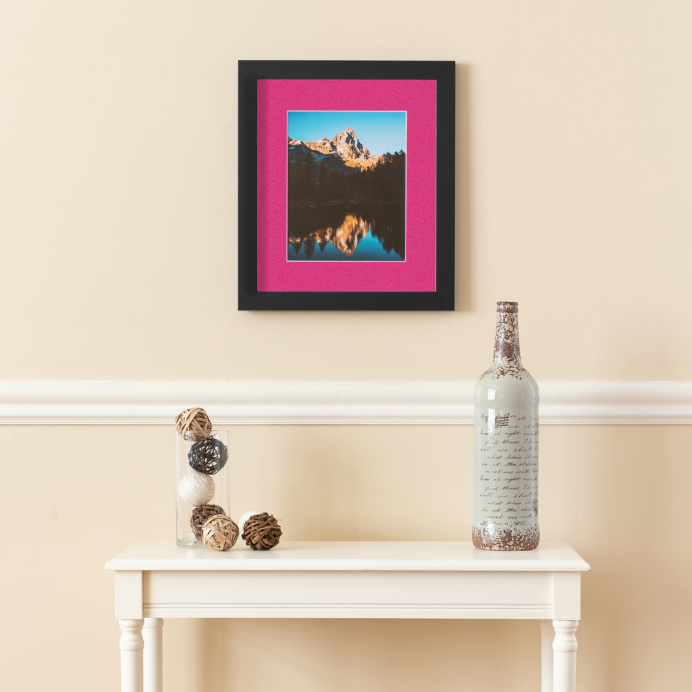 ArtToFrames matt 24x24 schwarzer Bilderrahmen mit 2" Matte, 20x20 Öffnung 3926 - Bild 323 von 489