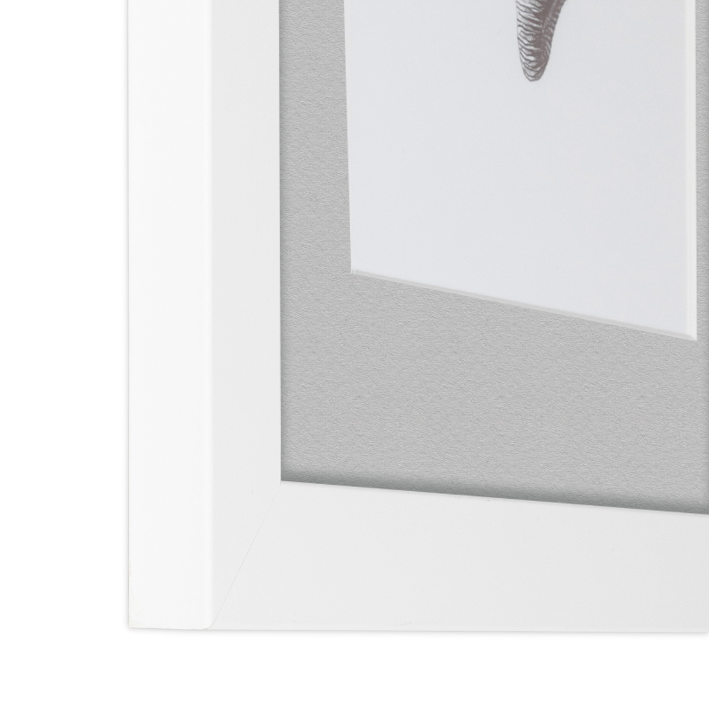 как выглядит ArtToFrames Matted 24x32 White Picture Frame with 2" Mat, 20x28 Opening 3966 фото