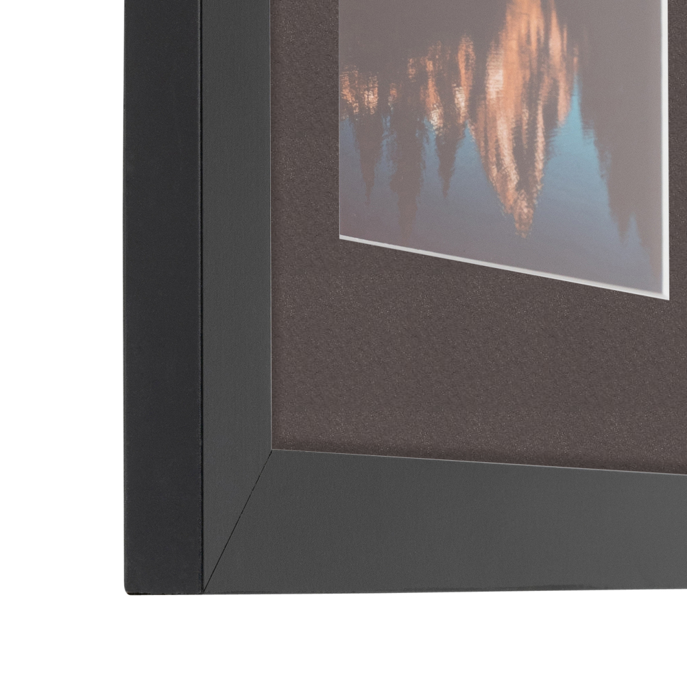 ArtToFrames matt 24x24 schwarzer Bilderrahmen mit 2" Matte, 20x20 Öffnung 3926 - Bild 101 von 489