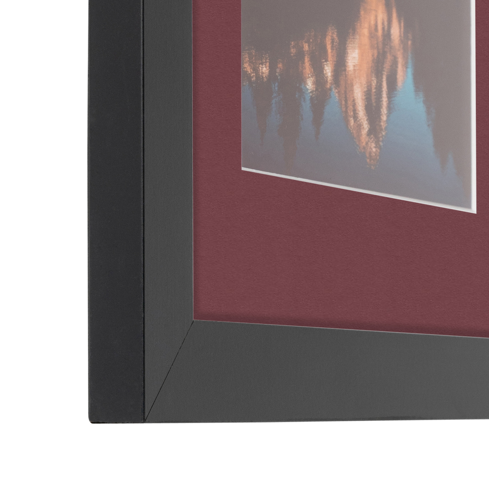 ArtToFrames matt 24x24 schwarzer Bilderrahmen mit 2" Matte, 20x20 Öffnung 3926 - Bild 341 von 489