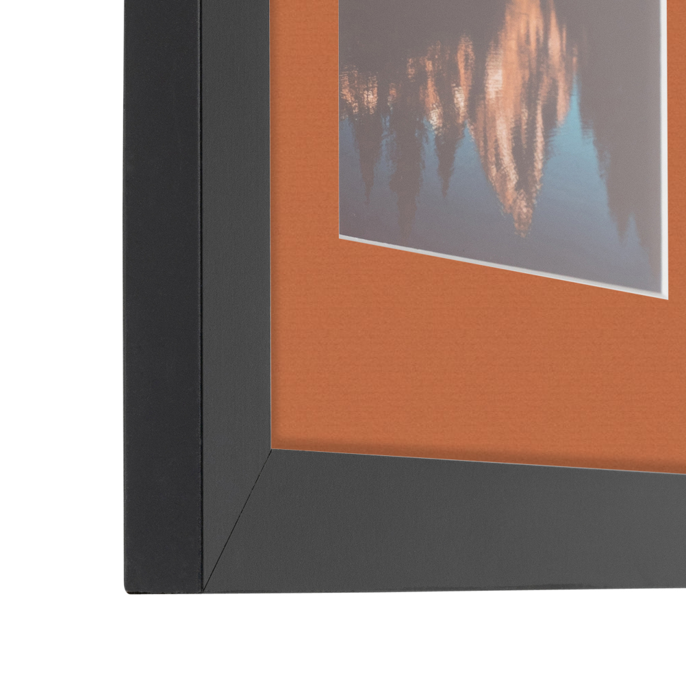ArtToFrames matt 24x24 schwarzer Bilderrahmen mit 2" Matte, 20x20 Öffnung 3926 - Bild 357 von 489