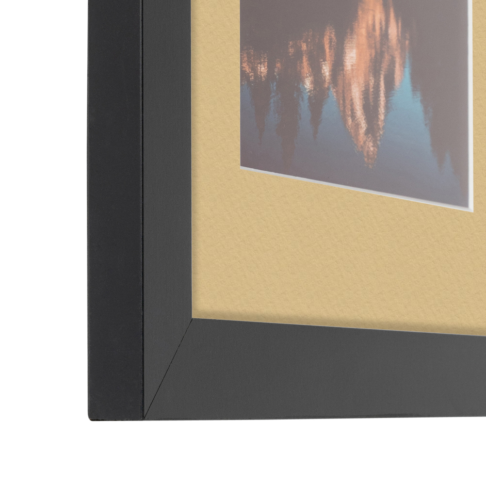 ArtToFrames matt 24x24 schwarzer Bilderrahmen mit 2" Matte, 20x20 Öffnung 3926 - Bild 165 von 489
