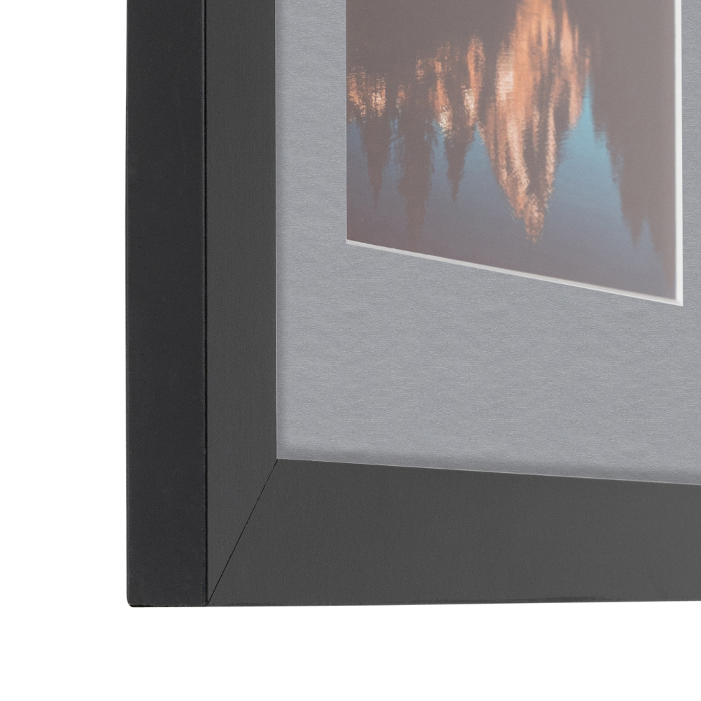 ArtToFrames matt 24x24 schwarzer Bilderrahmen mit 2" Matte, 20x20 Öffnung 3926 - Bild 381 von 489