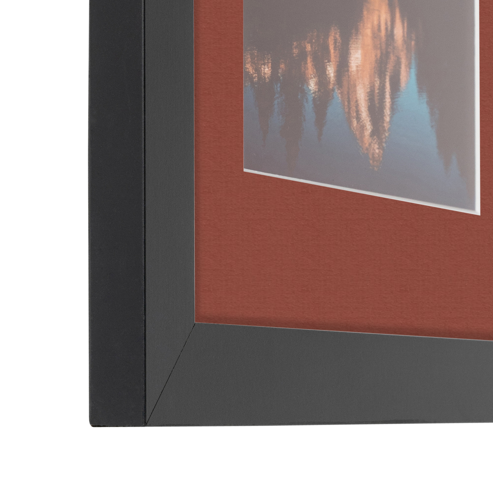 ArtToFrames matt 24x24 schwarzer Bilderrahmen mit 2" Matte, 20x20 Öffnung 3926 - Bild 109 von 489