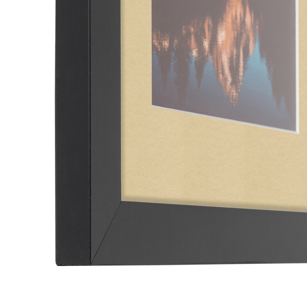 ArtToFrames matt 24x24 schwarzer Bilderrahmen mit 2" Matte, 20x20 Öffnung 3926 - Bild 205 von 489