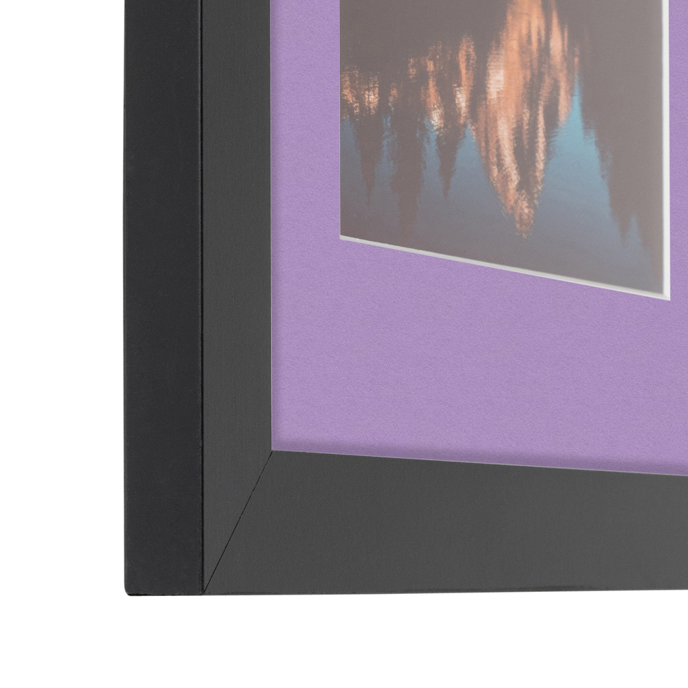 ArtToFrames matt 24x24 schwarzer Bilderrahmen mit 2" Matte, 20x20 Öffnung 3926 - Bild 309 von 489