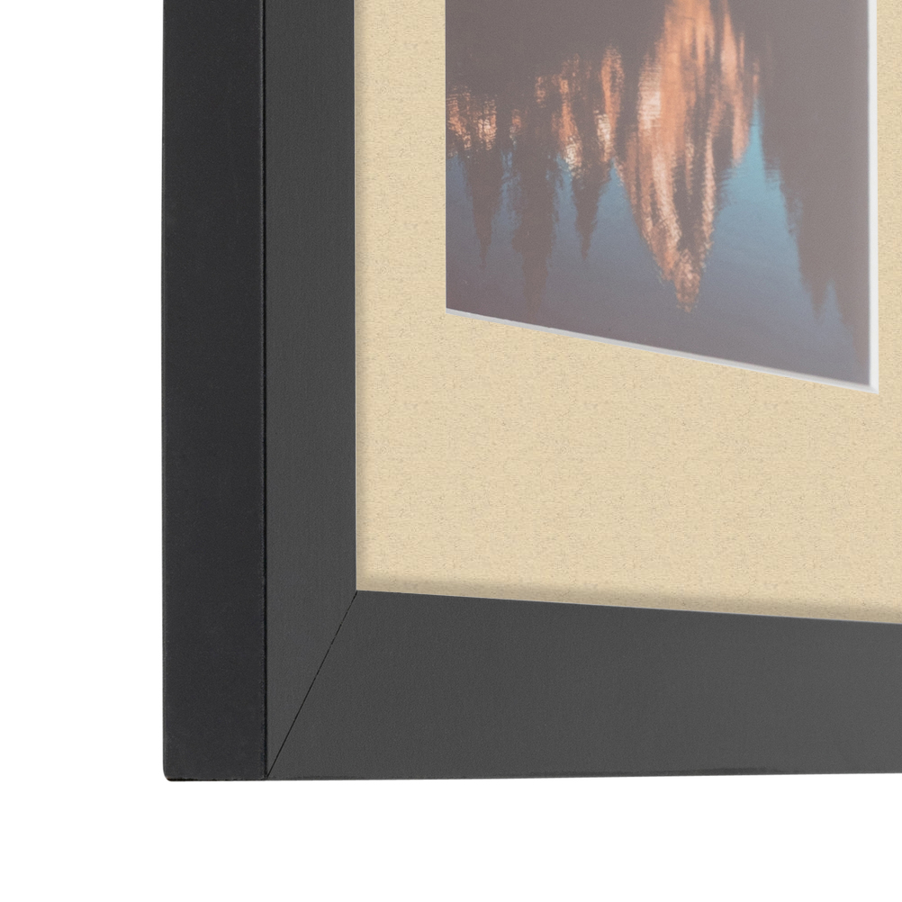 ArtToFrames Bilderrahmen matt 22x28 schwarz mit 2" Passepartout, 18x24 Öffnung 3926 - Bild 157 von 489