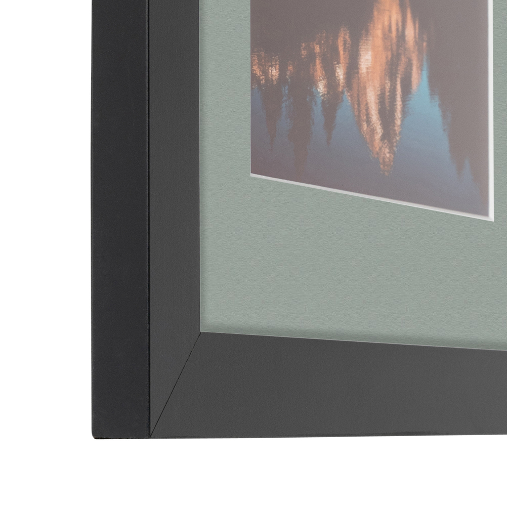 ArtToFrames matt 24x24 schwarzer Bilderrahmen mit 2" Matte, 20x20 Öffnung 3926 - Bild 389 von 489
