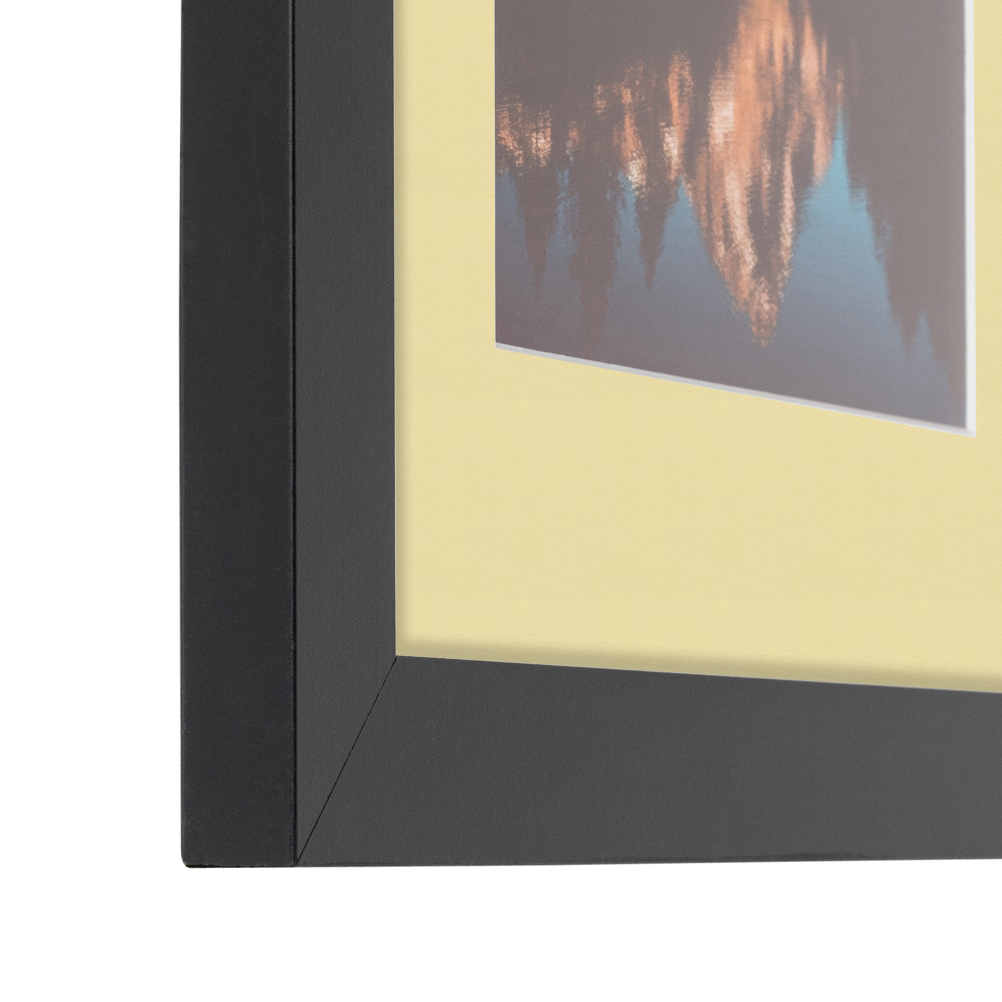 ArtToFrames matt 24x24 schwarzer Bilderrahmen mit 2" Matte, 20x20 Öffnung 3926 - Bild 261 von 489