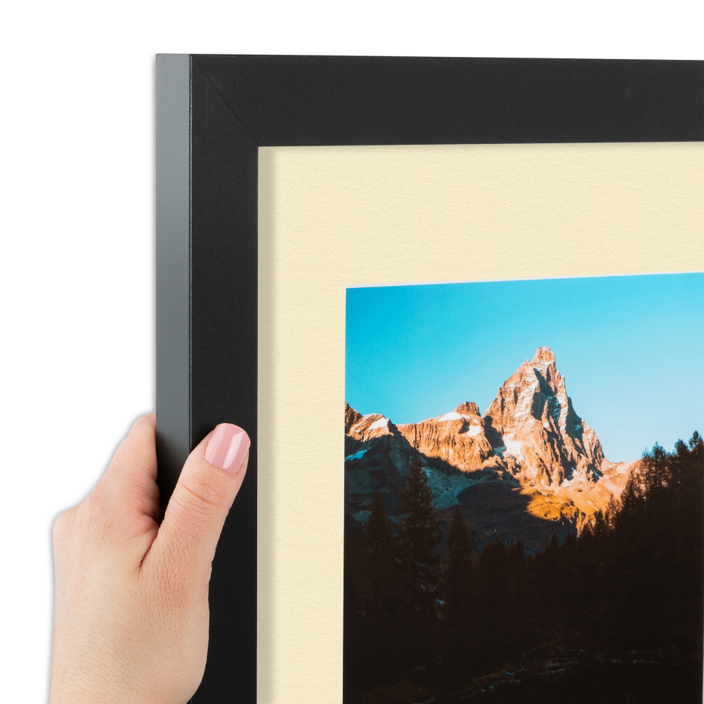 ArtToFrames matt 24x24 schwarzer Bilderrahmen mit 2" Matte, 20x20 Öffnung 3926 - Bild 414 von 489