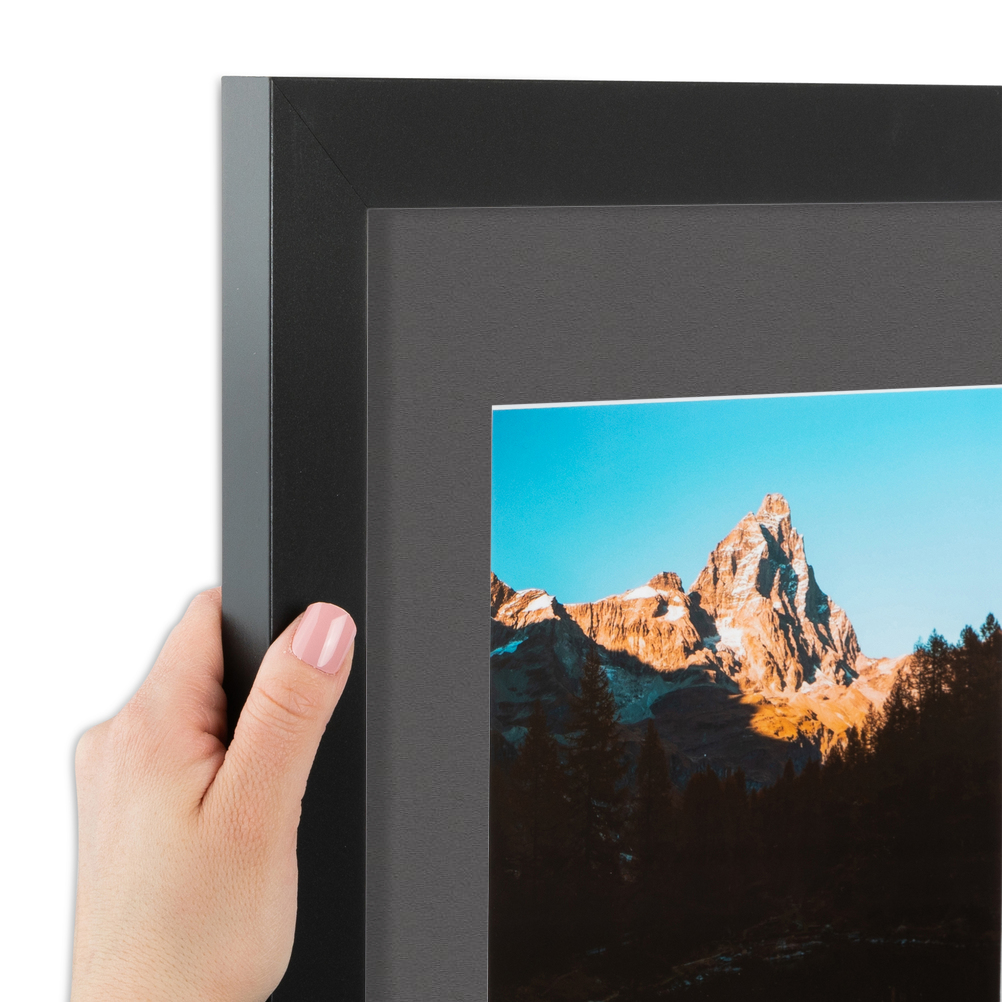 ArtToFrames matt 24x24 schwarzer Bilderrahmen mit 2" Matte, 20x20 Öffnung 3926 - Bild 22 von 489