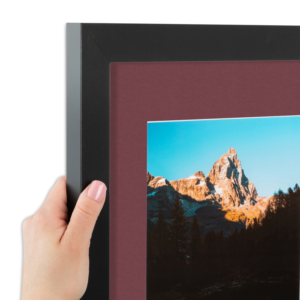 ArtToFrames matt 24x24 schwarzer Bilderrahmen mit 2" Matte, 20x20 Öffnung 3926 - Bild 342 von 489