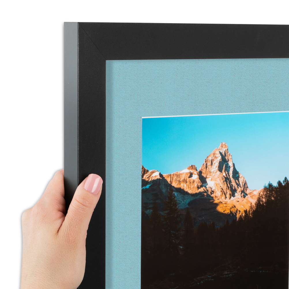 ArtToFrames matt 24x24 schwarzer Bilderrahmen mit 2" Matte, 20x20 Öffnung 3926 - Bild 62 von 489