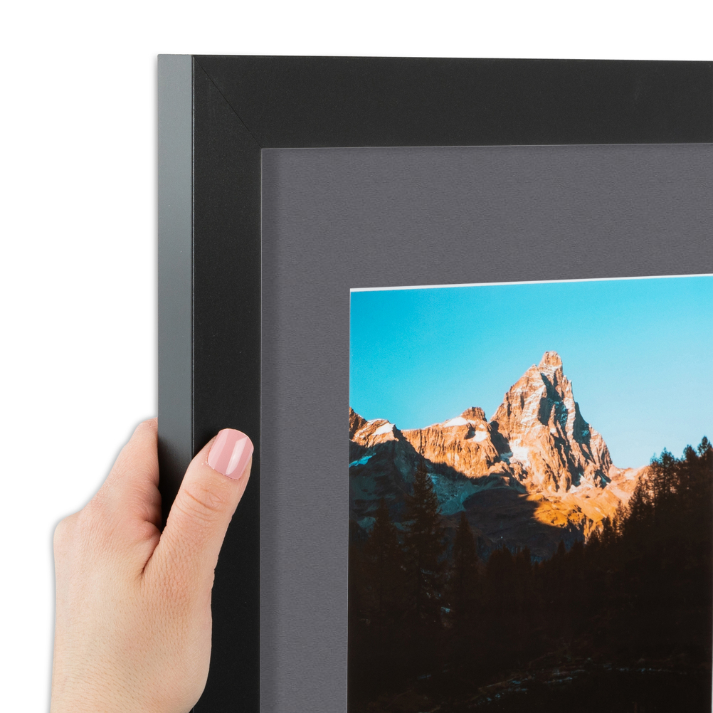 ArtToFrames matt 24x24 schwarzer Bilderrahmen mit 2" Matte, 20x20 Öffnung 3926 - Bild 238 von 489